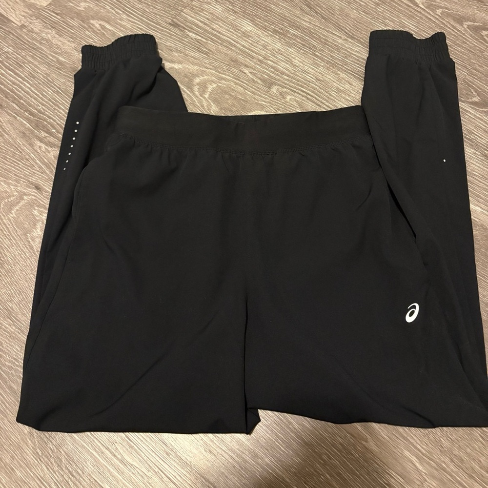 Asics Black Running Joggers